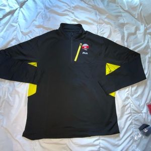 Fill a, black performance shirt. Size 2XL pit to pit 25” new.